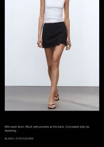text me for photos ZARA-Skort ₹2500 (negotiable)