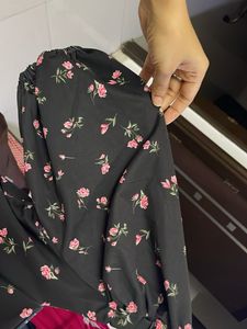 Floral Print Mini Dress