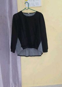 Chic Black &amp; Patterned Top