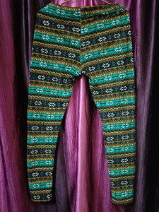 Multicolored Girl&#39;s Woolen Pajama