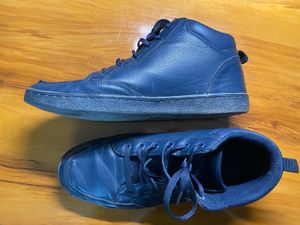 U.S. Polo Assn. Men Navy Blue Solid Sneakers