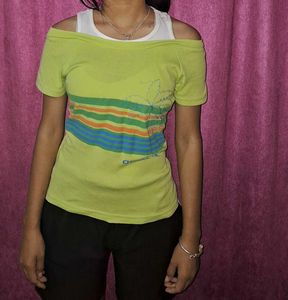 y2k green top