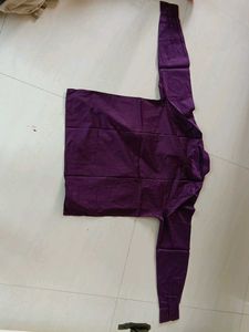 Van Heusen Purple Striped Shirt