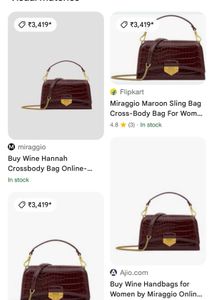 mirggio  sling Crossbody bag 💼