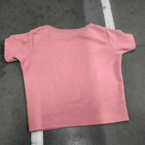 Peach Colour T-shirt