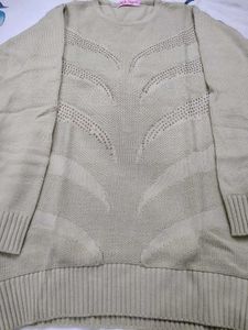 Beaded Knit Sweater