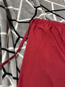 Red Palazzo Pants