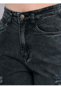 GUTI Flared Women Black Jeans
