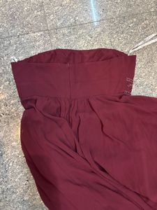 Burgundy Gown / Dress