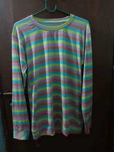 Striped Long Sleeve Top
