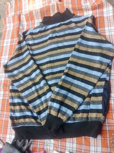 Striped Zip-Up Jacket