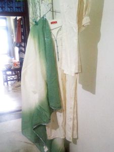 Elegant White Kurta Set