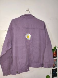 Urbanic Lavender Denim Jacket