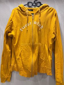 Zudio 'Fierce Mind' Mustard Hoodie