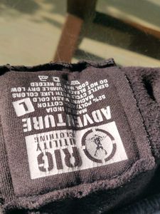 Black Hoodie From Pantaloons