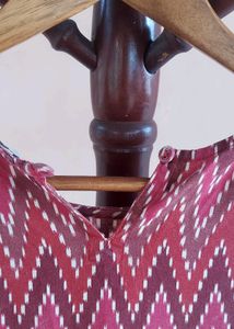 Indie Style Dress With Front Pockets