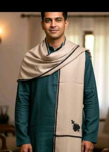 Kashmiri Shawl Ivory
