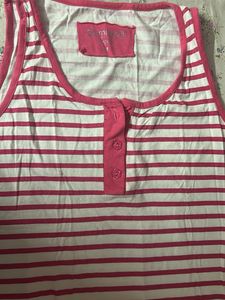 Striped Tank Top with pockets