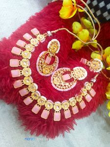 Pink Necklace Set