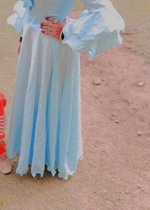 Flowy Light Blue Dress