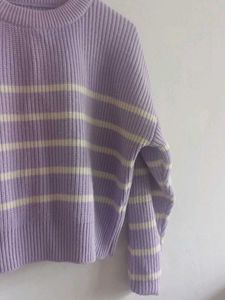 Striped Knit Sweater