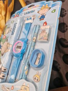 Kids' Labubu Watch Set