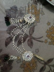 Combo Of Neclace And Saare Pin