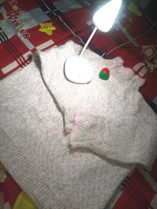 Cozy Knit Sweater with Detail