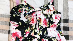 Black Floral Dress