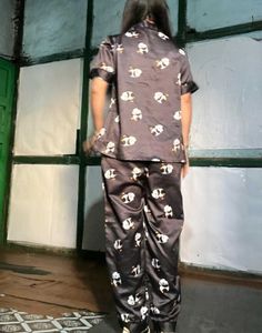 Cute Panda Pajama Set