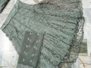 Sage Grey Embellished Blouse