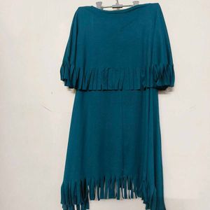 Dark Green Heavy Designer Top