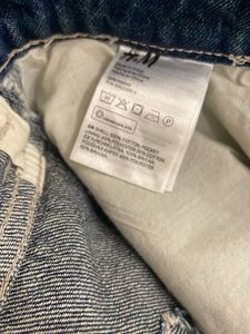 H&amp;M Vintage Denim Button Fly Shorts