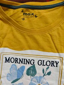 Cute 'Morning Glory' Graphic Tee