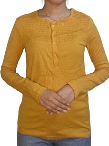 Mustard Long Sleeve Top