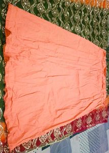 Embroidered Green Fabric Net Saree