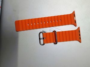 Orange strap with lock
