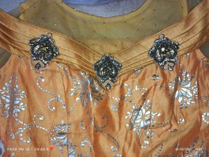 EthnicGown With Floral Wedding,Engagement Fastival