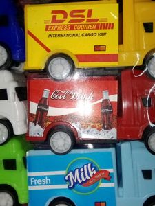 Lumo Highway Truck Toy Set Of Six