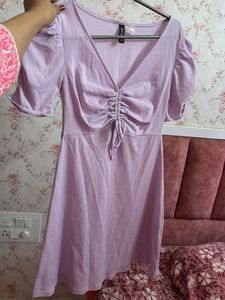 Lilac Mini Dress