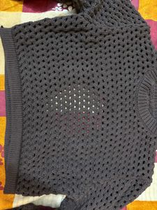 Dark Coffee Brown Bolero