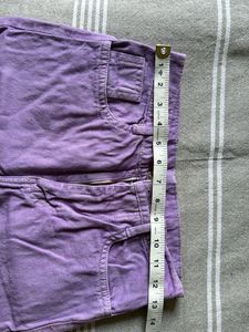 Lavender Wide Leg Jeans