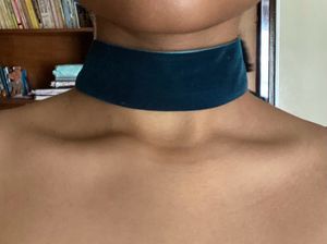 Forest Green Velvet Fairycore Pinterest Choker