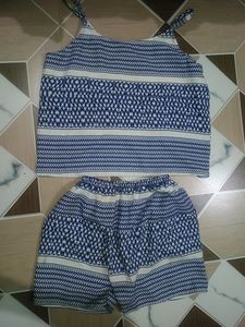 Cord Set 💙 Blue White 🤍