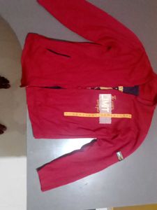 Red Casual Jacket