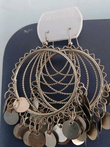 Dangle Hoop Earrings
