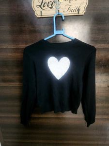 Cute Heart Black Winner Wear!
