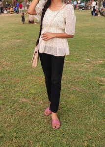 Pastel Yellow Top