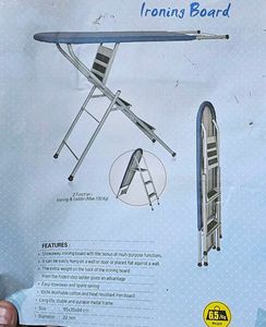 Ladder Cum Ironing Board 2 In 1 - 3 Step