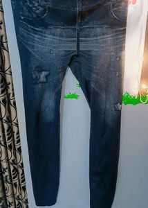 Black jeggings